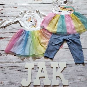 🎉HOST PICK 🎉🦄 CUTE GIRLS UNICORN OUTFIT BUNDLE 👩